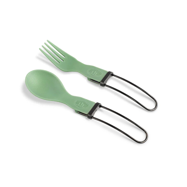 TEKK FOLDING CUTLERY SET JADE - GSI