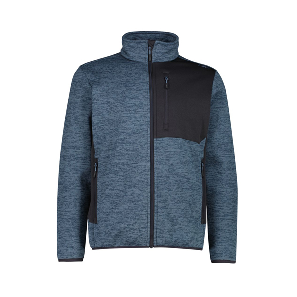 JACQUARD FLEECE JACKET - CAMPAGNOLO